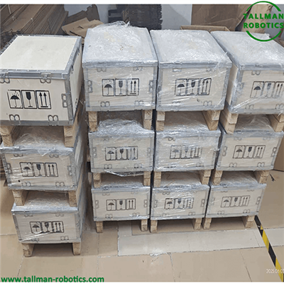 Holle as versnellingsbakken zien good verpakt veur Zuid-Koreaanse klante